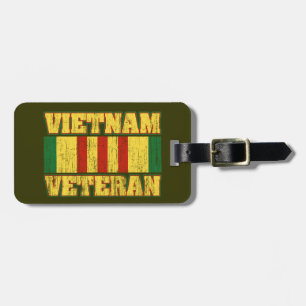 Etiqueta Para Maletas Veterano de Vietnam