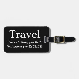 Etiqueta Para Maletas Viajar te hace más rico
