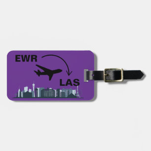 Etiqueta Para Maletas Viaje a Las Vegas