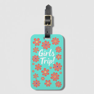 Etiqueta Para Maletas Viaje de chicas