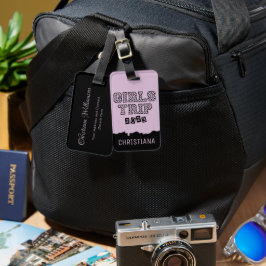 Etiqueta Para Maletas Viaje de chicas 2023 Fin de semana de vacaciones