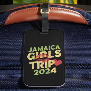 Etiqueta Para Maletas Viaje de chicas a Jamaica Fin de semana Vacaciones