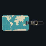 Etiqueta Para Maletas Viajero del Mundo<br><div class="desc">Signifique sus viajes por el mundo.</div>