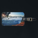 Etiqueta Para Maletas Viajes de Filipinas en Sagada<br><div class="desc">Con las impresionantes vistas al mar de nubes de Sagada. Personalízalo con tus propias palabras. Perfecto como regalo de recuerdo.</div>