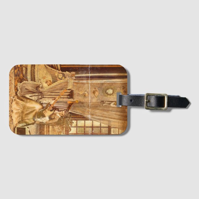 Etiqueta Para Maletas Victorian Lullaby (Anverso horizontal)