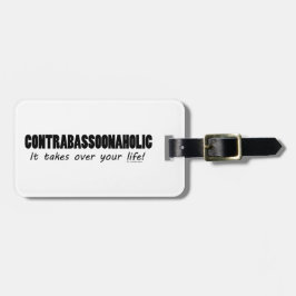 Etiqueta Para Maletas Vida contrabasoonaholica