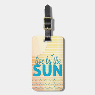 Etiqueta Para Maletas Vida en verano