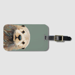Etiqueta Para Maletas Vida silvestre Otter