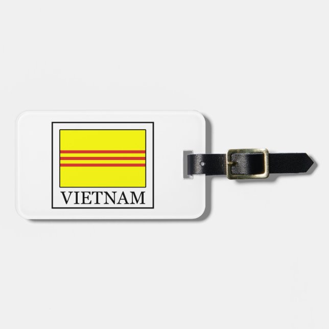 Etiqueta Para Maletas Vietnam (Frente Horizontal)