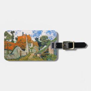 Etiqueta Para Maletas Vincent van Gogh - Calle en Auvers-sur-Oise