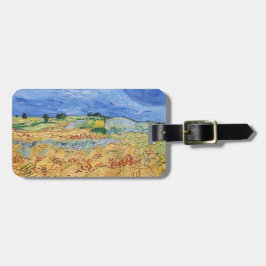 Etiqueta Para Maletas Vincent van Gogh - Los campos / Llanura en Auvers