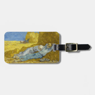 Etiqueta Para Maletas Vincent Van Gogh - Mediodía, Descanso del trabajo 
