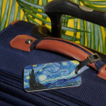 Etiqueta Para Maletas Vincent van Gogh, Noche Starry<br><div class="desc">Noche estrellada,  famosa pintura de Vincent van Gogh</div>
