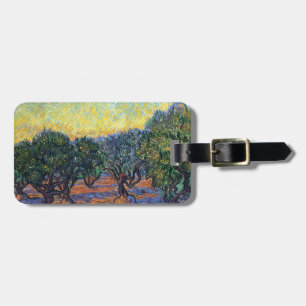 Etiqueta Para Maletas Vincent Van Gogh Olive Grove Impresionsionism Art