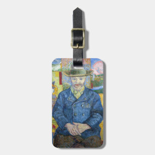 Etiqueta Para Maletas Vincent van Gogh - Retrato de Pere Tanguy