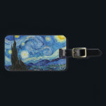 Etiqueta Para Maletas Vincent Van Gogh Starry Night Vintage Bella Artes<br><div class="desc">Vincent Van Gogh Starry Night Vintage Bella Artes Etiqueta de equipaje</div>