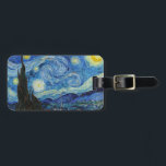 Etiqueta Para Maletas Vincent Van Gogh Starry Night Vintage Bella Artes<br><div class="desc">Vincent Van Gogh Starry Night Vintage Bella Artes Etiqueta de equipaje</div>