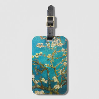 Etiqueta Para Maletas Vincent Van Gogh Turquoise Almond Blossom