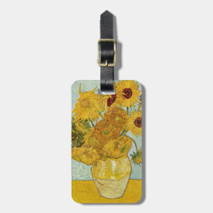 Etiqueta Para Maletas Vincent Van Gogh - Vase con doce girasoles