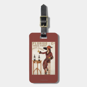 Etiqueta Para Maletas Vinos Finos - Sanlucar de Barrameda de Florido
