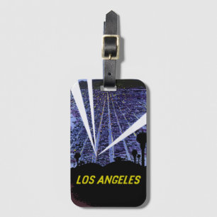 Etiqueta Para Maletas Vintage Airline Travel Los Angeles