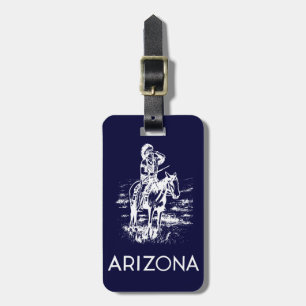Etiqueta Para Maletas Vintage Arizona