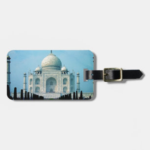 Etiqueta Para Maletas Vintage bohemio el Taj Mahal de la India Agra del