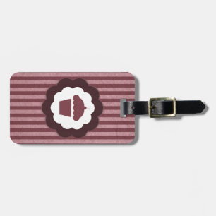Etiqueta Para Maletas vintage de bizcocho