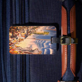 Etiqueta Para Maletas Vintage Long Beach, CA Boardwalk Days (California)