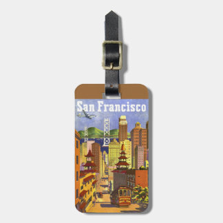 Etiqueta Para Maletas Vintage San Francisco