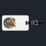 Etiqueta Para Maletas Vintage Sloth Vector Retro Wildlife Badge 2<br><div class="desc">Vintage Sloth Vector Retro Wildlife Badge 2</div>