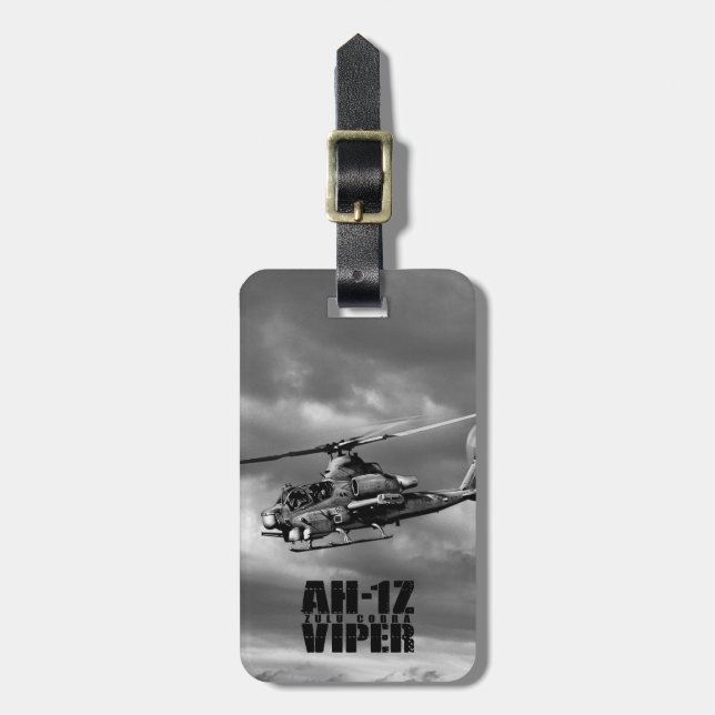 Etiqueta Para Maletas Viper AH-1Z (Frente Vertical)