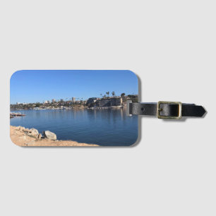 Etiqueta Para Maletas Vista desde Wedge, Newport Beach, California