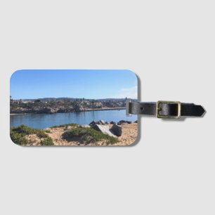 Etiqueta Para Maletas Vista desde Wedge, Newport Beach, California