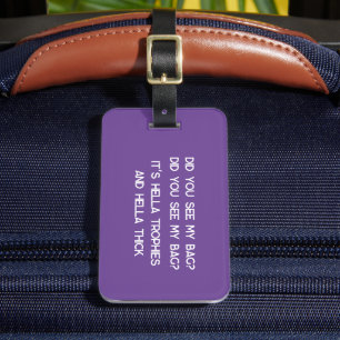 Etiqueta Para Maletas ¿Viste mi bolso?