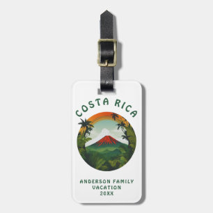 Etiqueta Para Maletas Volcán Costa Rica