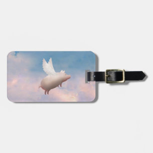 Etiqueta Para Maletas vuelo del cerdo