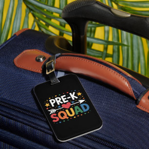 Etiqueta Para Maletas Vuelta al cole primer día de preescolar Pre-K