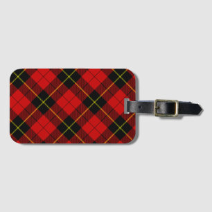 Etiqueta Para Maletas Wallace Red Tartan