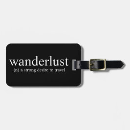 Etiqueta Para Maletas wanderlust