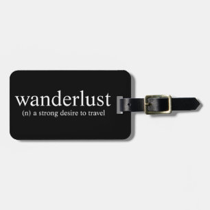 Etiqueta Para Maletas wanderlust