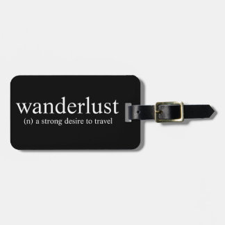 Etiqueta Para Maletas wanderlust