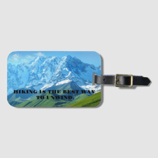 Etiqueta Para Maletas Wandern ist der beste Weg