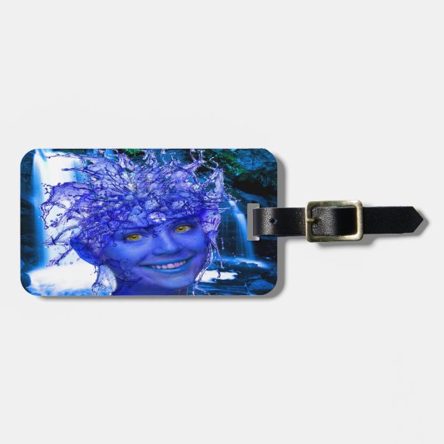 Etiqueta Para Maletas Water Nymph (Frente Horizontal)