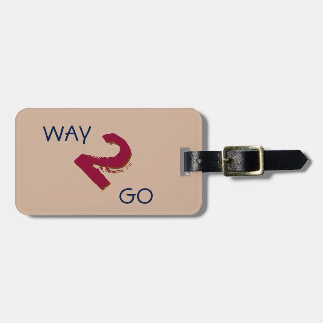 ETIQUETA PARA MALETAS WAY2GO (Frente Horizontal)
