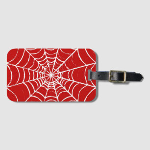 Etiqueta Para Maletas Web roja