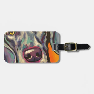 Etiqueta Para Maletas weimaraner
