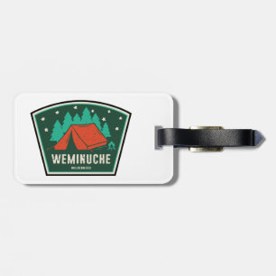 Etiqueta Para Maletas Weminuche Wilderness Colorado Camping
