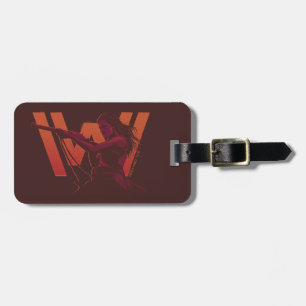 Etiqueta Para Maletas Westworld Wyatt Con El Logo De Rifle Over