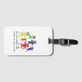 Etiqueta Para Maletas Whack-A-Do